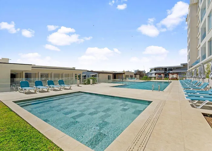 Infinity Pools & Sunsets Over Bay *